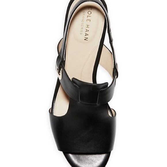 Cole haan Adele sling back leather sandal size 5.5 - Picture 9 of 13